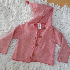 STEM organic cotton jacket hooded with tassle